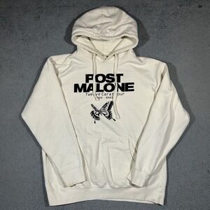 Post Malone Hoodie Men's XL Twelve Carat Tour Concert Sweatshirt 2022-2023 #2164